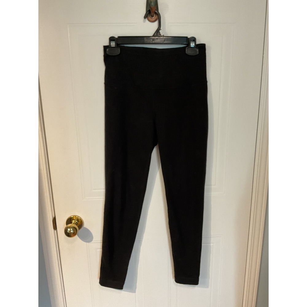 Athletic Works Legging Womens Medium Black Excellent Dri-More High Waisted